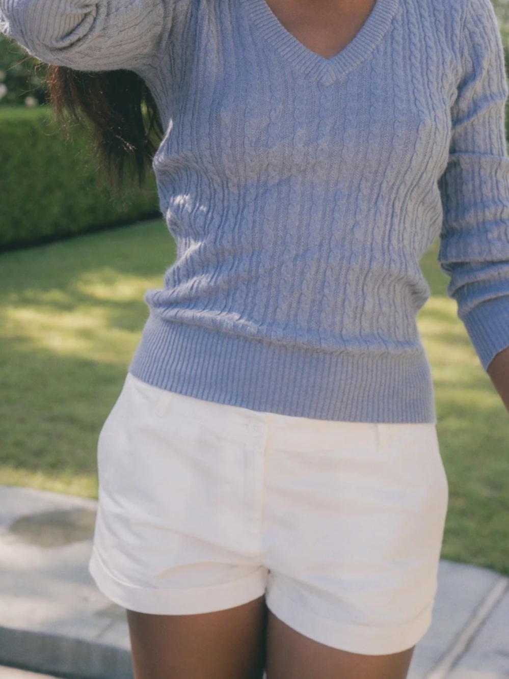 NWT St. George white shorts ~ from Brandy Melville sister store